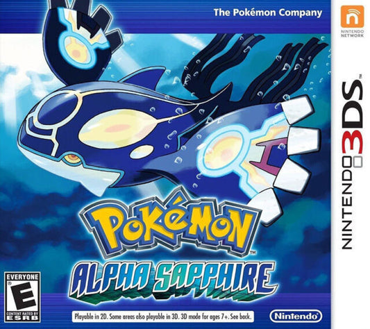 Pokemon: Alpha Sapphire (Nintendo 3DS, 2014) SEALED GRADED CGC 9.6