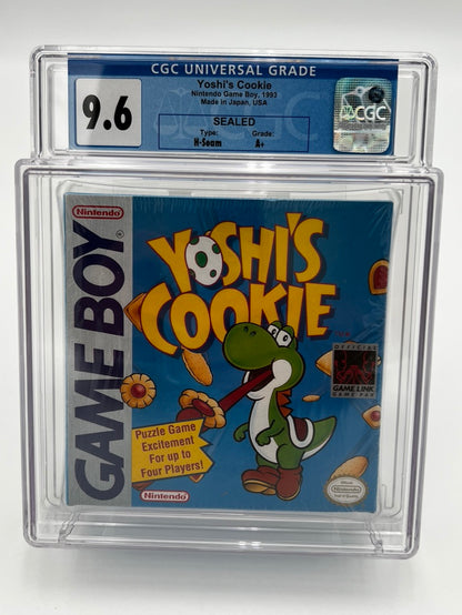 Yoshi's Cookie Gameboy - Sealed CGC 9.6