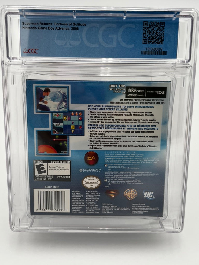 Superman Returns Gameboy Advance Graded CGC