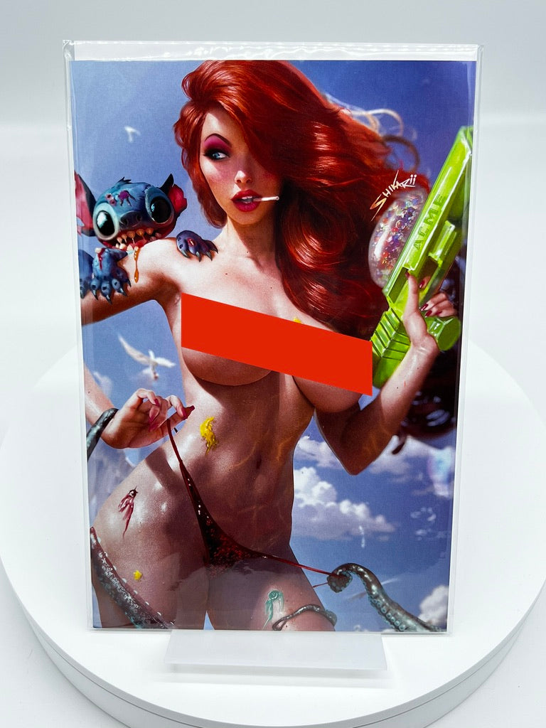 Jessi Zombie Witch Hunter Jessica Rabbit & Stitch Bikini Virgin - Shikarii