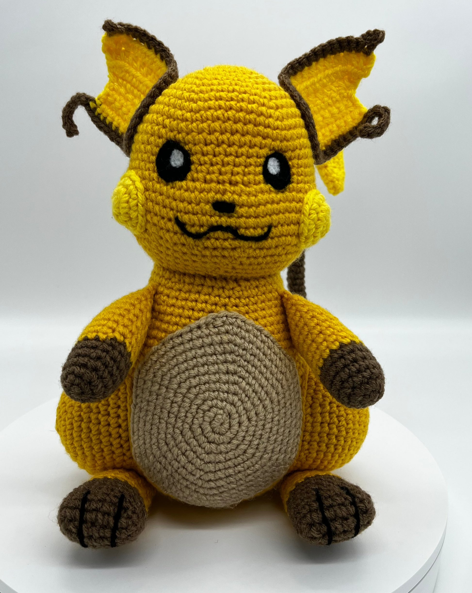 Raichu Pokemon Amigurumi - Perhandmade