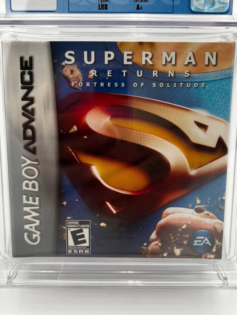 Superman Returns Gameboy Advance Graded CGC