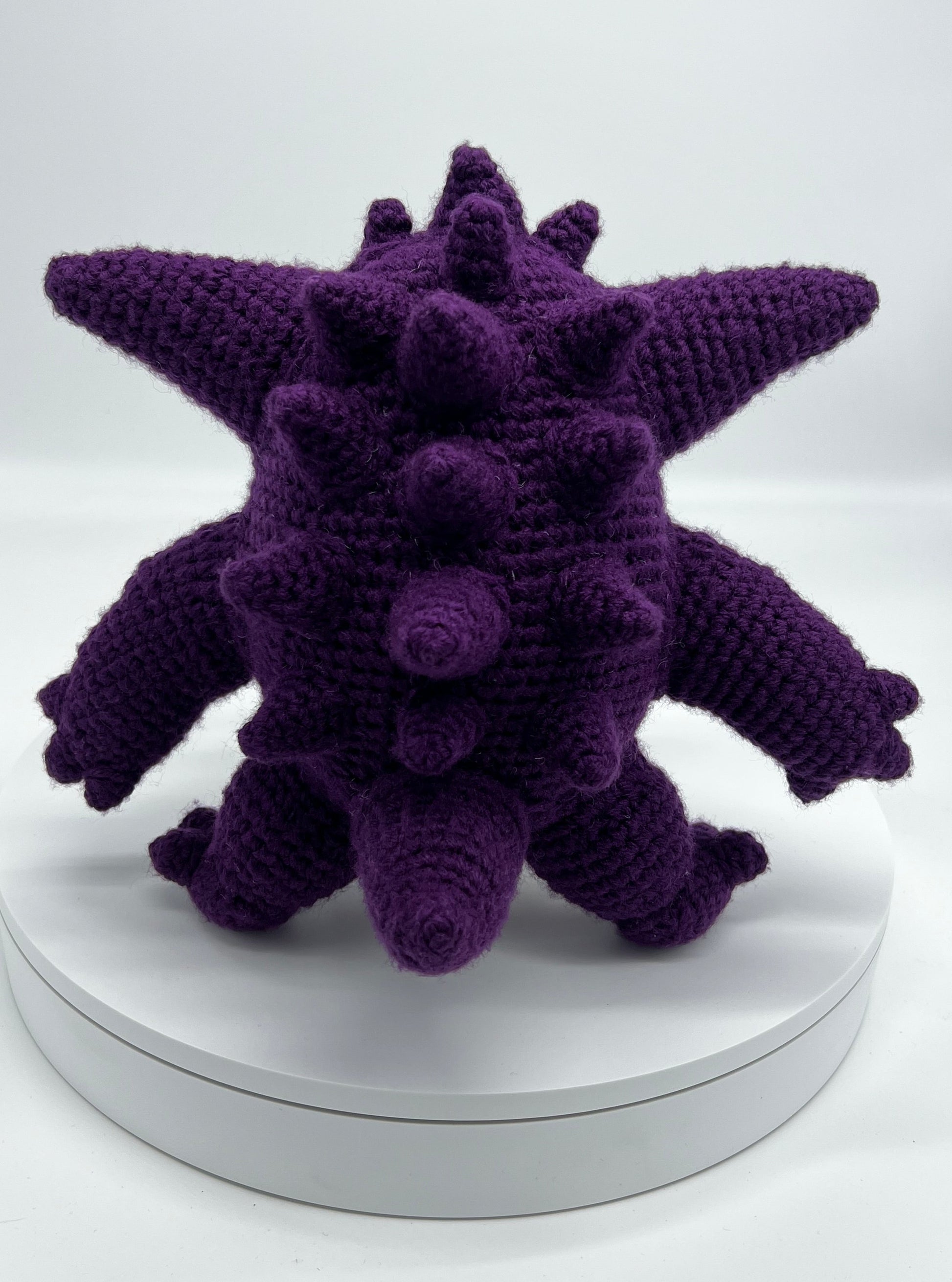 GENGAR POKEMON KNITTED AMIGURUMI