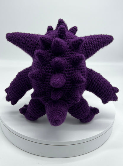 GENGAR POKEMON KNITTED AMIGURUMI