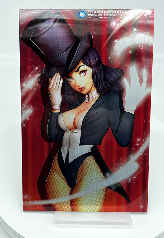 Flawless Universe Presents ZATANNA ZATARA VIRGIN LIMITED EDITION METAL #2/5