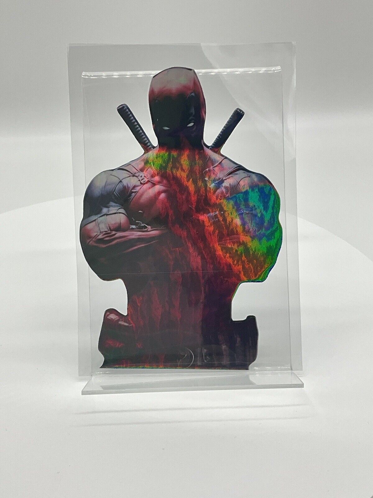 DEADPOOL PREMIUM HOLOGRAPHIC VINYL STICKER MARVEL COMICS