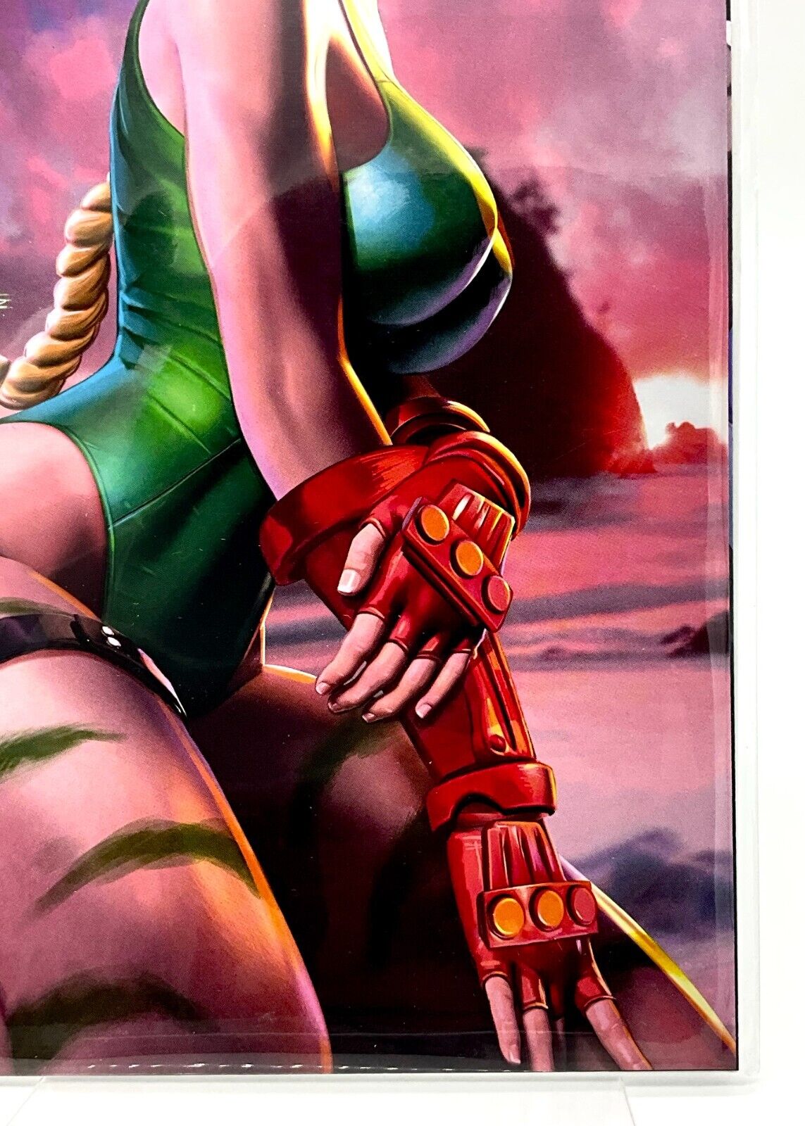 STREET FIGHTER CAMMY SUNSET VIRGIN GREG HORN LIMITED EDITION ARTIST PROOF #18/50