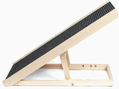 NEW ALPHA PAW RAMP FOR DOGS CATS PETS ADJUSTABLE HIGHT FOR COUCH BED CAR