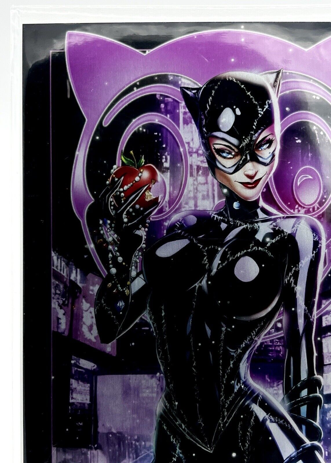 Daughters of Eden Catwoman Jamie Tyndall Virgin PINK METAL Limited  20 NYCC 2022