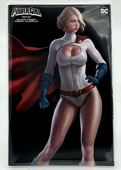 POWER GIRL #3  IVAN TALAVERA MINIMAL TRADE LIMITED EDITION 1500 DC COMICS