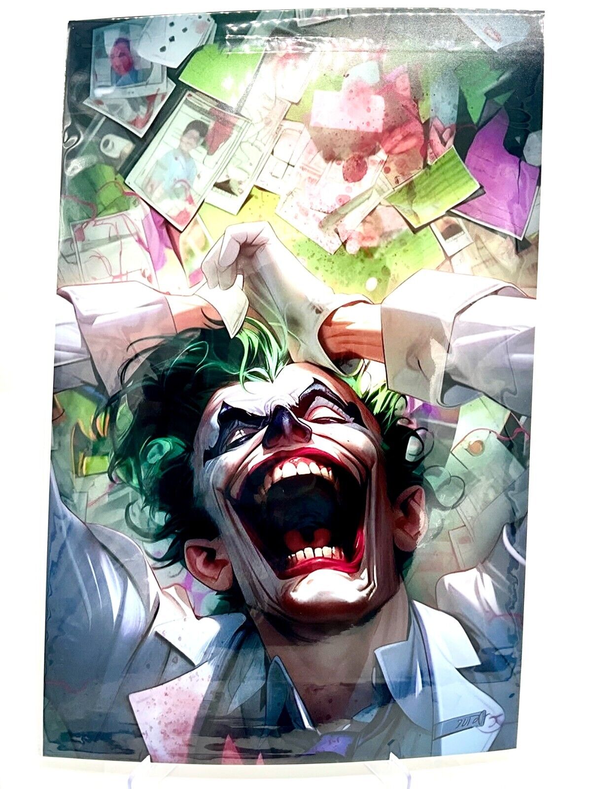 THE JOKER ART PRINT 11X17 INCH DC COMICS HARLEY QUINN BATMAN DARK KNIGHT POSTER