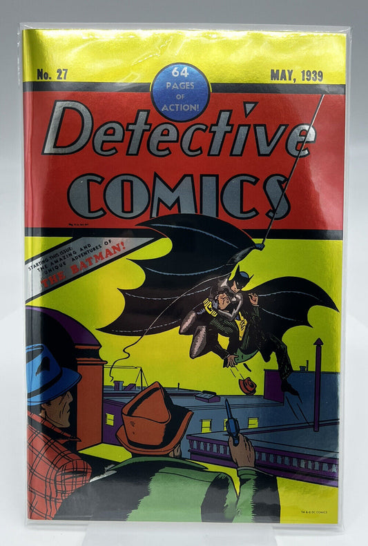 DETECTIVE COMICS 27 FACSIMILE EDITION FOIL LIMITED 1000 NYCC BOB KANE COMIC MINT