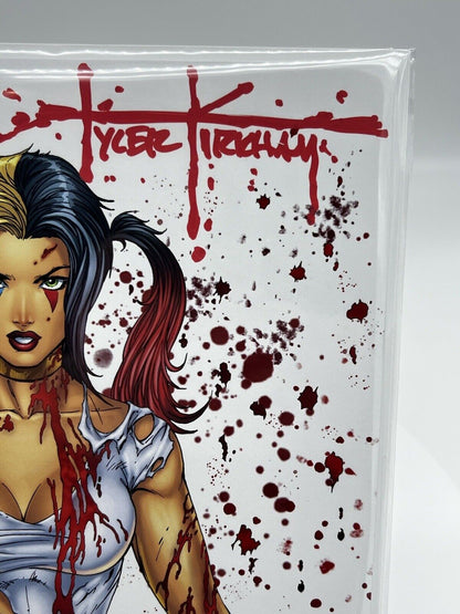 HARDLEE THINN INVINCIBLE BATTLE DAMAGED VIRGIN TYLER KIRKHAM ARTIST EDITION #1/5