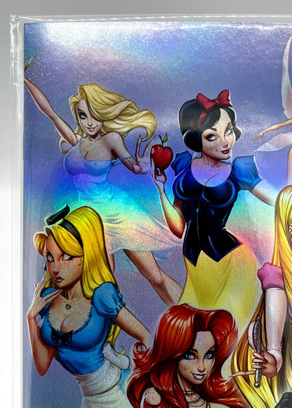 FLAWLESS UNIVERSE DISNEY PRINCESS BRIAN MIROGLIO VIRGIN FOIL LIMITED #3/20