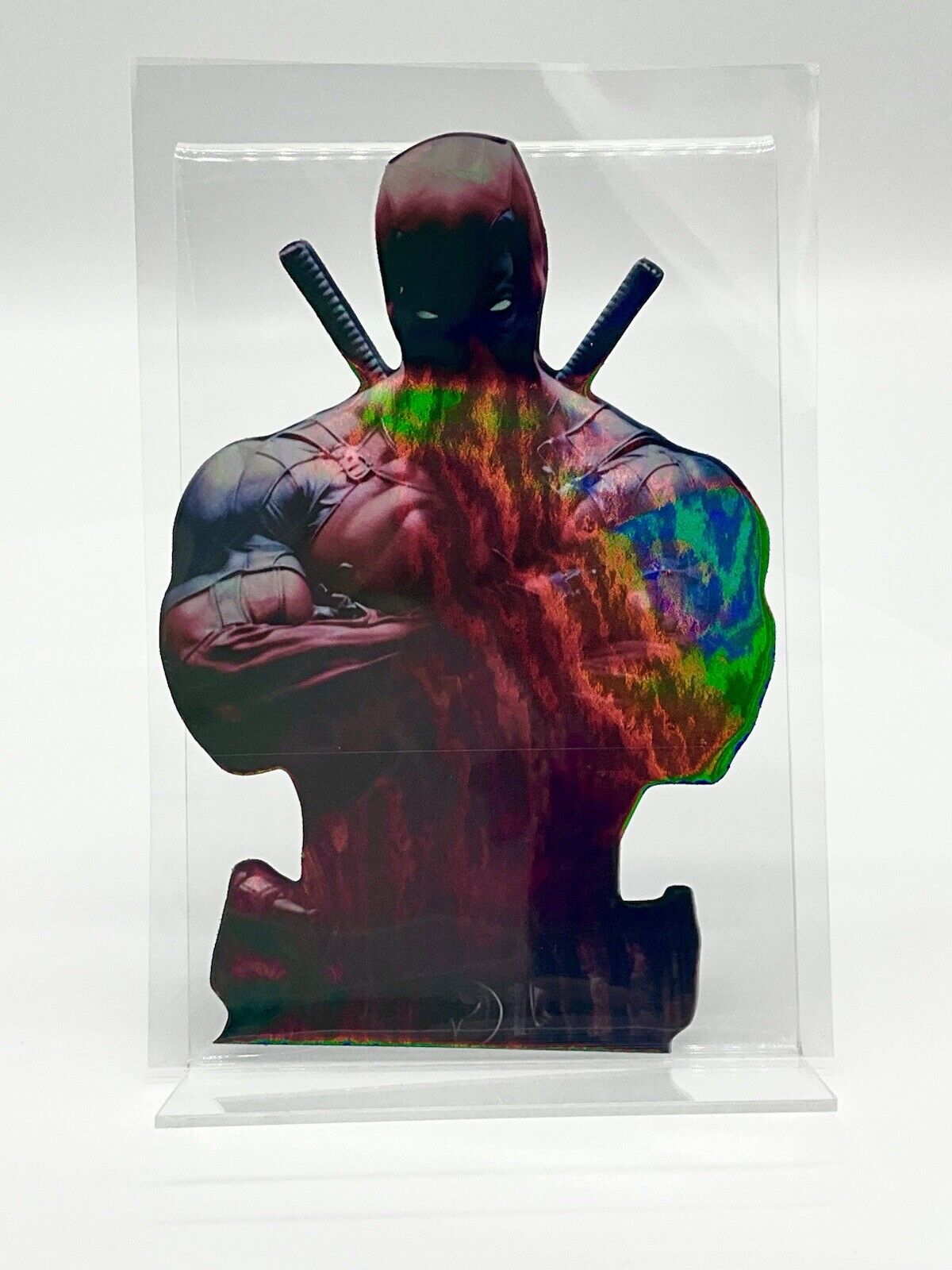 DEADPOOL PREMIUM HOLOGRAPHIC VINYL STICKER MARVEL COMICS