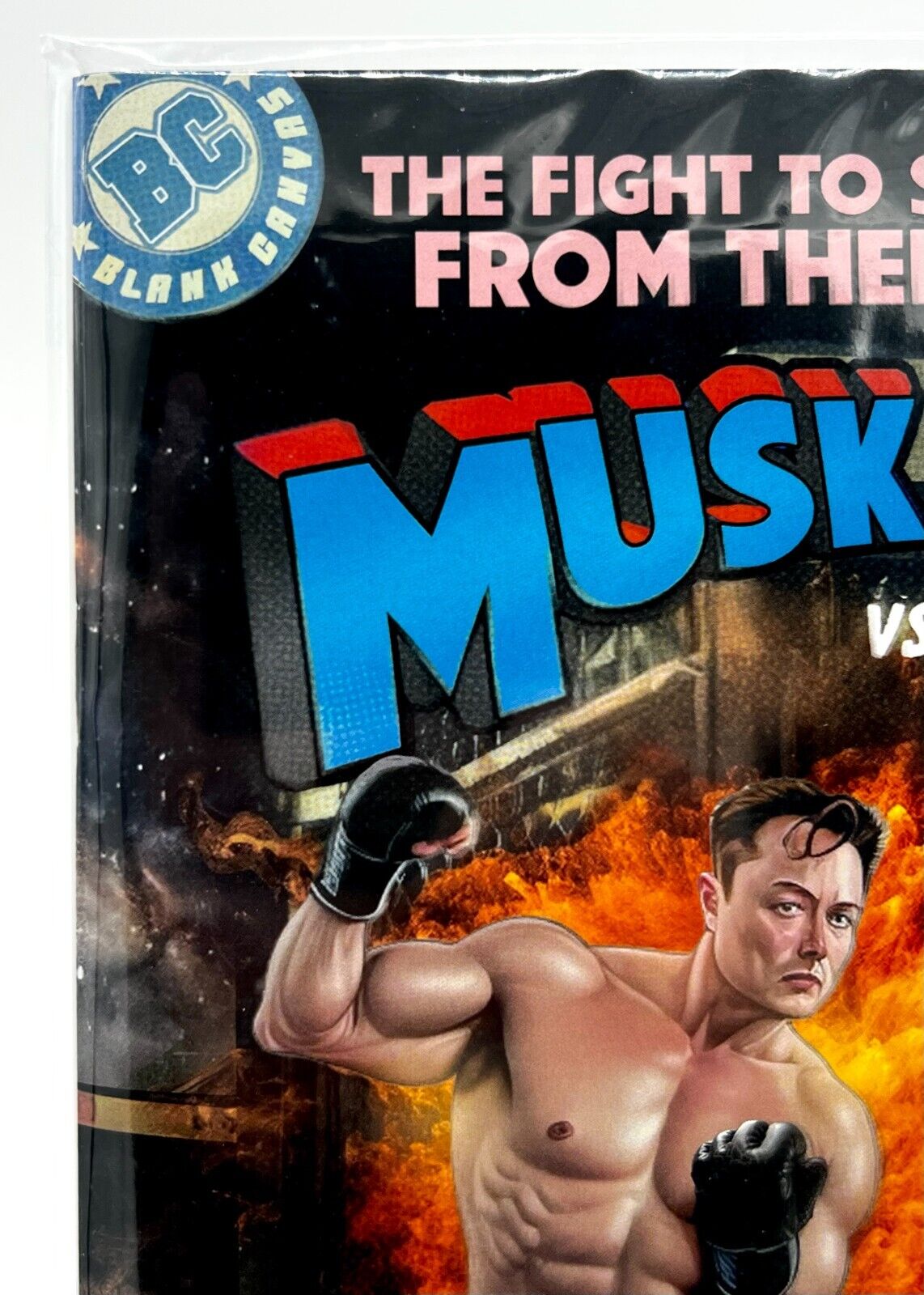 MUSK VS. ZUCK by TILLAVISION NYCC 2023 EXCLUSIVE LIMITED EDITION 250