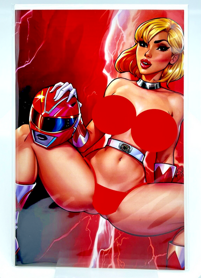 M House Red Power Ranger Brian Miroglio Virgin Limited Edition Melinda’s Comics