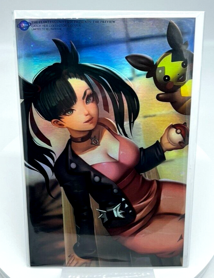 Flawless Universe Presents POKEMON CATCH HER COLLECTORS COVER FOIL LIMITED TO 50