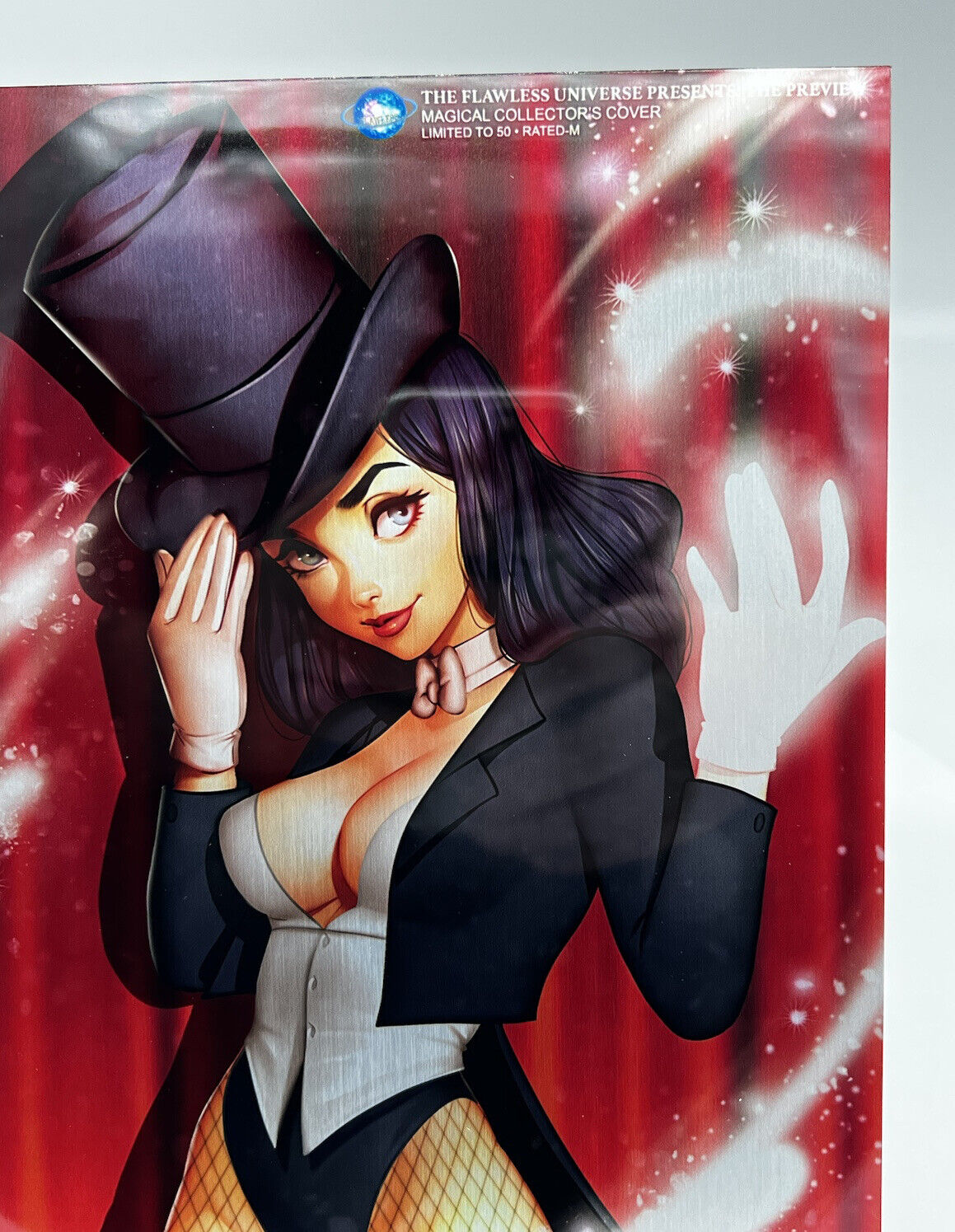 Flawless Universe Presents ZATANNA ZATARA VIRGIN LIMITED EDITION METAL #2/5