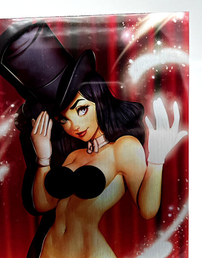 FLAWLESS UNIVERSE MAGICAL COLLECTORS COVER ZATANNA ZATARA METAL LIMITED #2/5