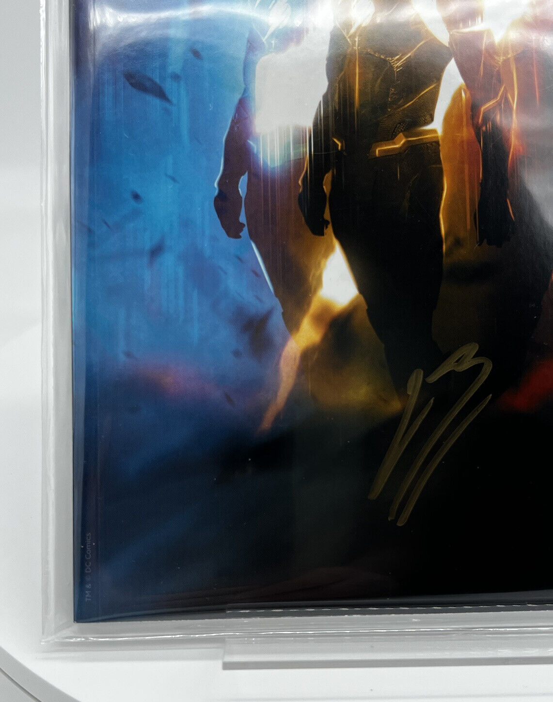 The Flash #750 VIRGIN SIGNED Bosslogic With COA! LIMITED EDITION 1000 COPIES