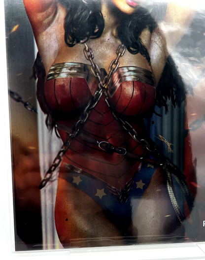 POWER HOUR #1 AMAZON WONDER WOMAN SHIKARII METAL LIMITED PUBLISHER EDITION #4/5