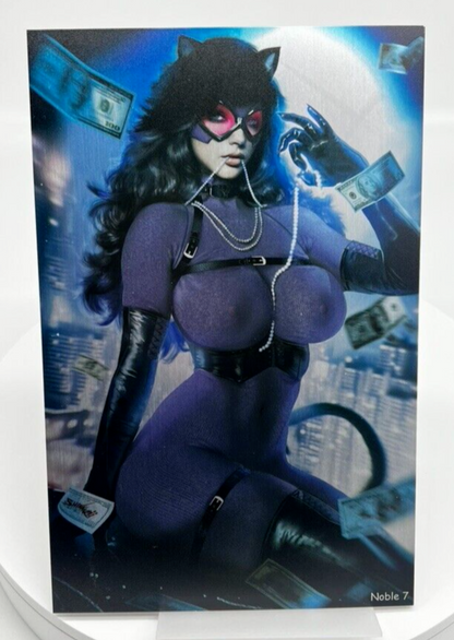 TOTALLY RAD CATWOMAN COSPLAY SHIKARII METAL COVER LIMITED ARTIST EDITION  #9/10