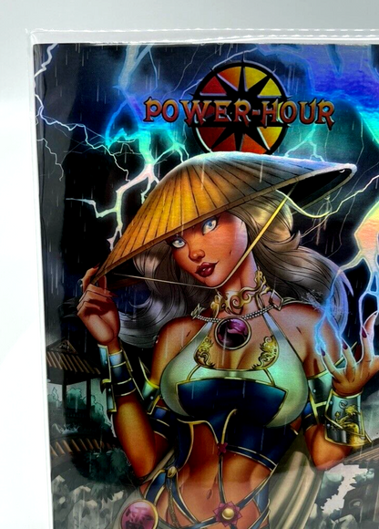 Power Hour #2 MORTAL KOMBAT RAIDEN GREGBO FOIL LIMITED PUBLISHER EDITION #5/5