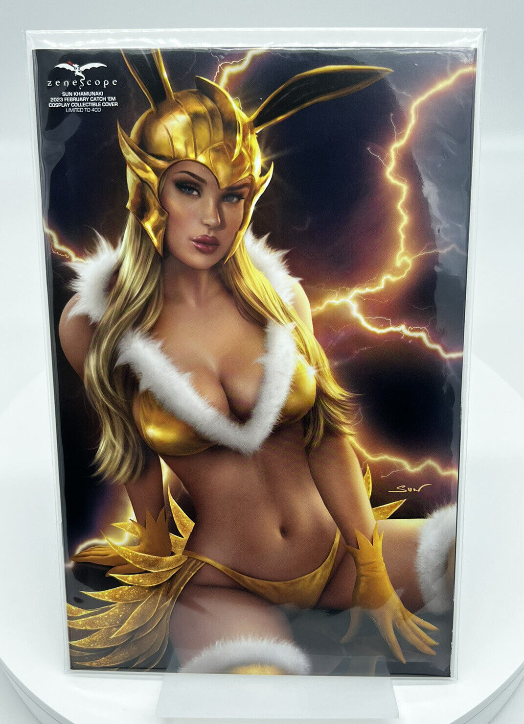 ZENESCOPE 2023 FEBRUARY CATCH 'EM SUN KHAMUNAKI LIMITED TO 400 | ZAPDOS POKÉMON