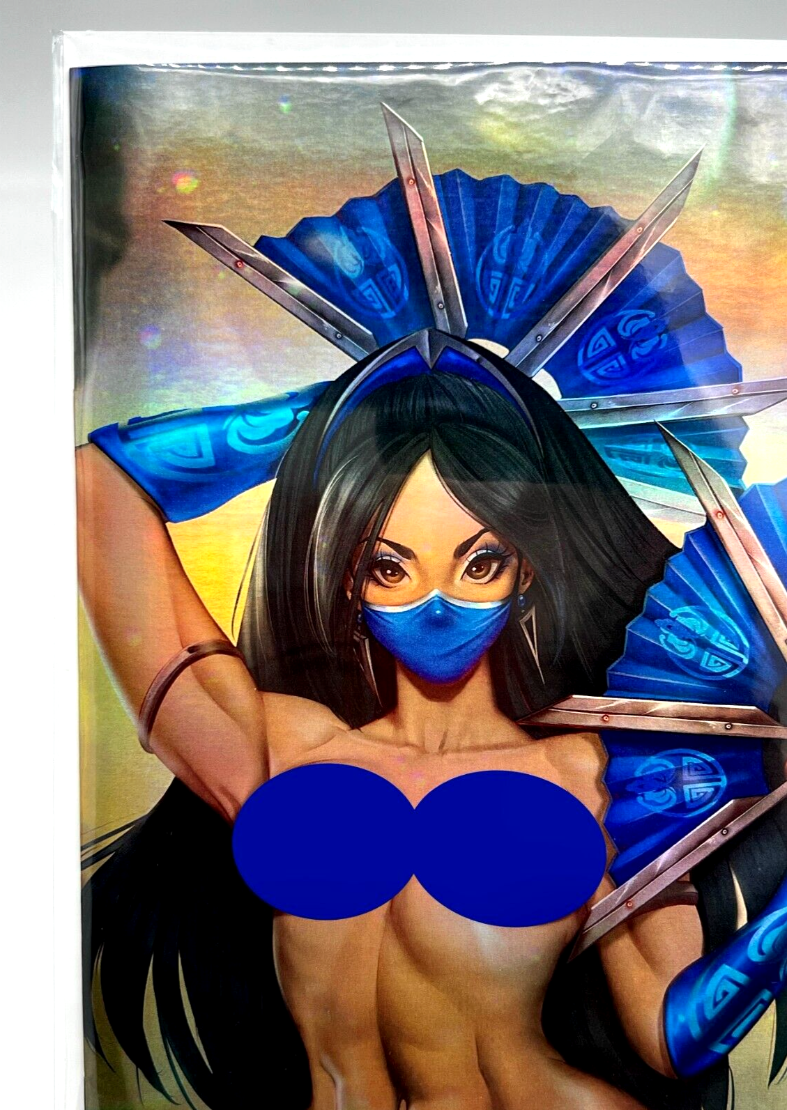 Flawless Universe Presents KITANA MORTAL KOMBAT VORTEX FOIL VIRGIN LIMITED #3/5