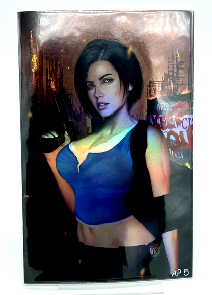 Evil Rad Resident Evil Jill Valentine Piper Rudich Foil LIMITED EDITION AP #5/5