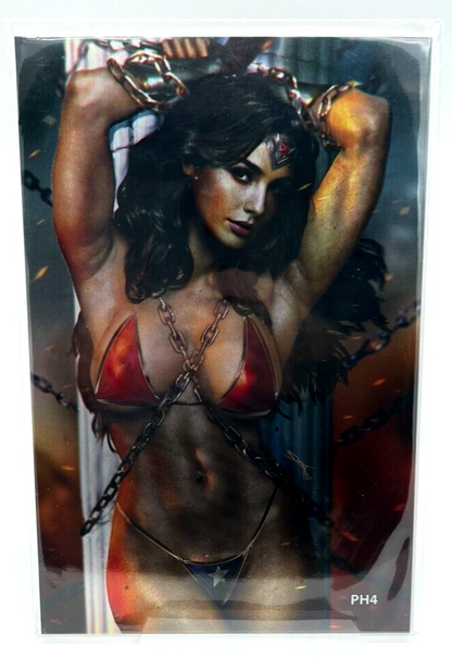 POWER HOUR WONDER WOMAN SHIKARII VIRGIN METAL LIMITED EDITION AP #4/5 COPIES