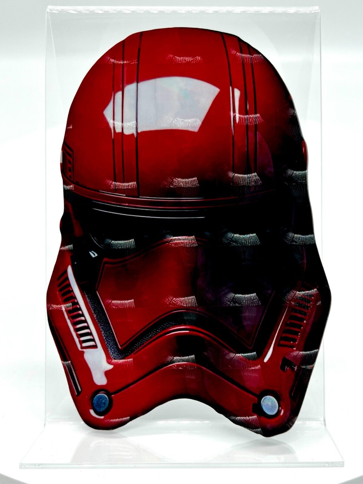 STAR WARS RED SITH STORMTROOPER HOLOGRAPHIC PREMIUM VINYL STICKER 4” X 6”