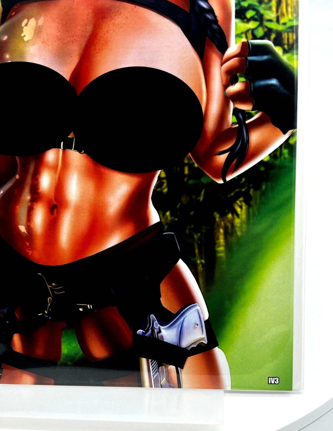 Power Hour #1 LARA CROFT Tomb Raider Fernando Rocha VIRGIN ARTIST EDITION #3/5