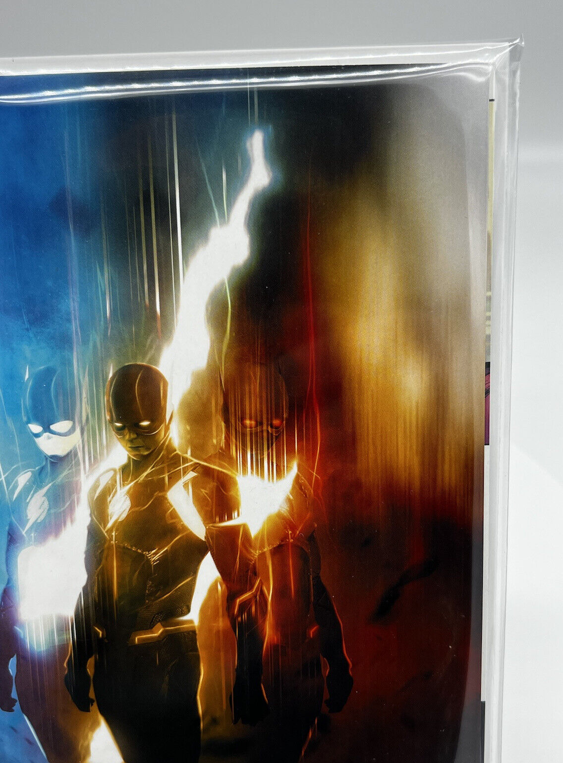 The Flash #750 VIRGIN SIGNED Bosslogic With COA! LIMITED EDITION 1000 COPIES