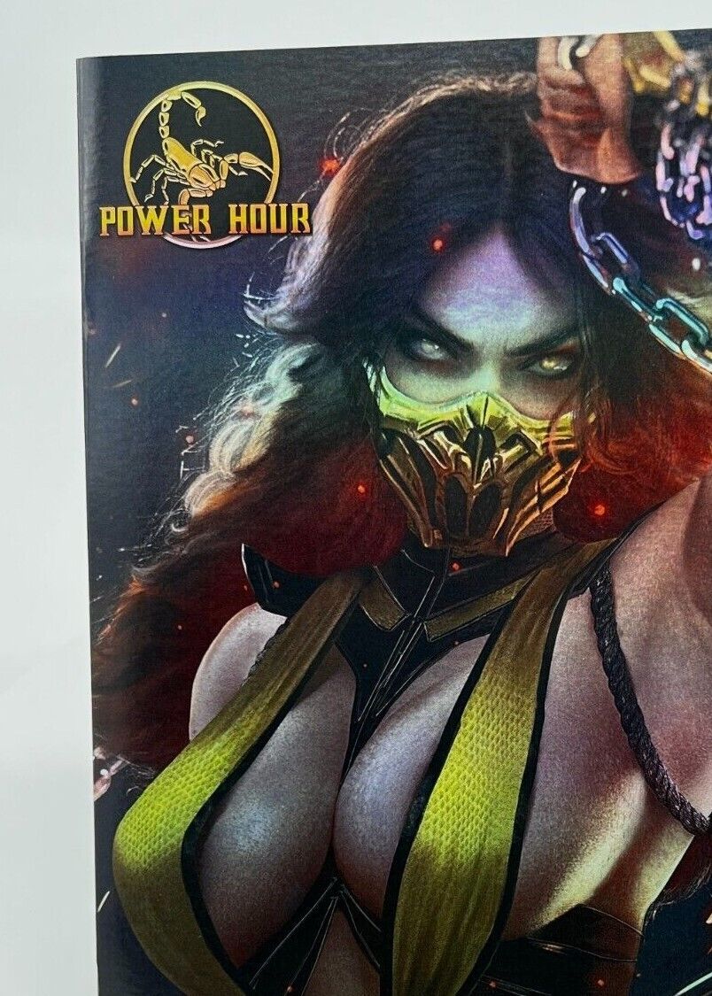 Power Hour Scoprion Preview Shikarii Foil Limited Edition #7/20 Mortal Kombat