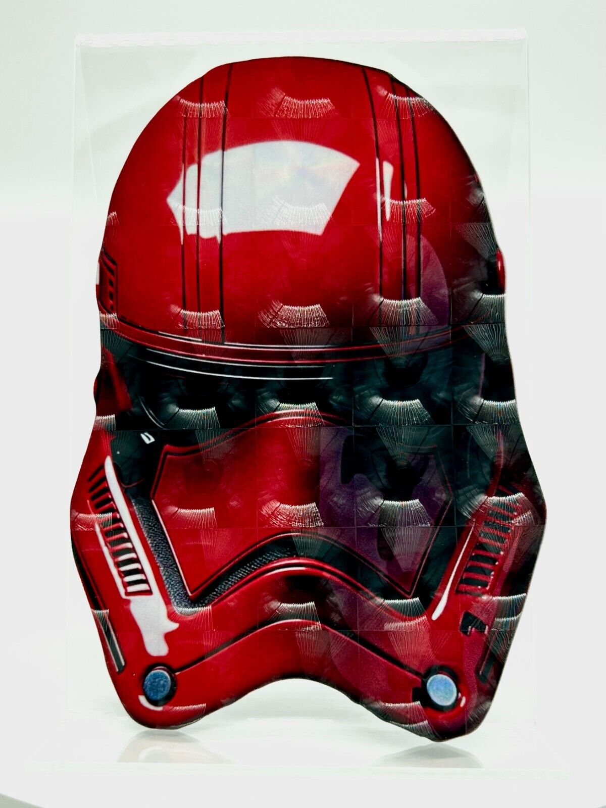 STAR WARS RED SITH STORMTROOPER HOLOGRAPHIC PREMIUM VINYL STICKER 4” X 6”