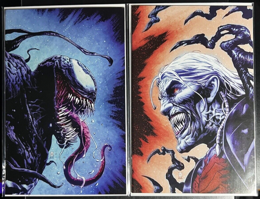 Venom #28 #29 KNULL Valerio Giangiordano Virgin 2 Book Set LIMITED EDITION 1000