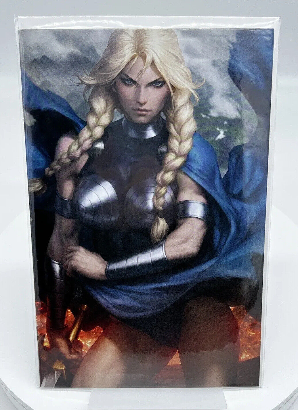 King Black Valkyries #l JANE FOSTER Artgerm Virgin 1:100 RATIO INCENTIVE VARIANT