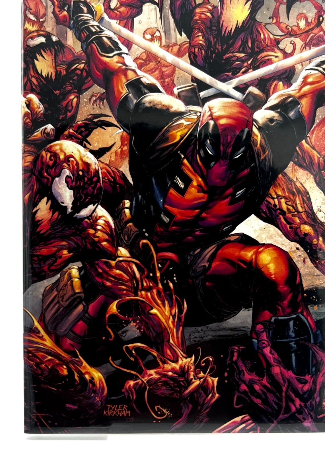 Marvel Absolute Carnage Vs Deadpool #1 Tyler Kirkham Virgin Limited Ed ...