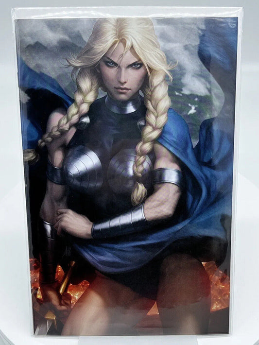 King Black Valkyries #l JANE FOSTER Artgerm Virgin 1:100 RATIO INCENTIVE VARIANT