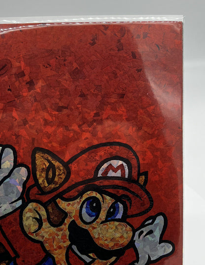 MOSIAC SCRAPBOOK #1 ITS A ME SUPER MARIO BROS KYLE WILLIS RED FOIL LTD #62/150