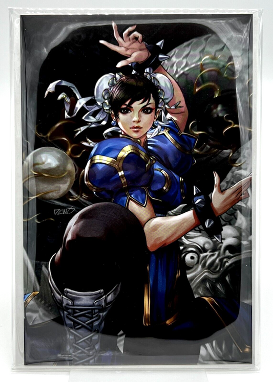 STREET FIGHTER OMEGA #1 CHUN LI DERRICK CHEW VIRGIN LIMITED EDITION 500