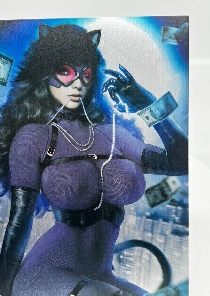 TOTALLY RAD CATWOMAN COSPLAY SHIKARII METAL COVER LIMITED ARTIST EDITION  #9/10