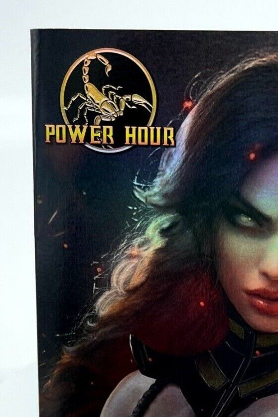 Power Hour Scoprion Preview Shikarii Foil Limited Edition #7/20 Mortal Kombat