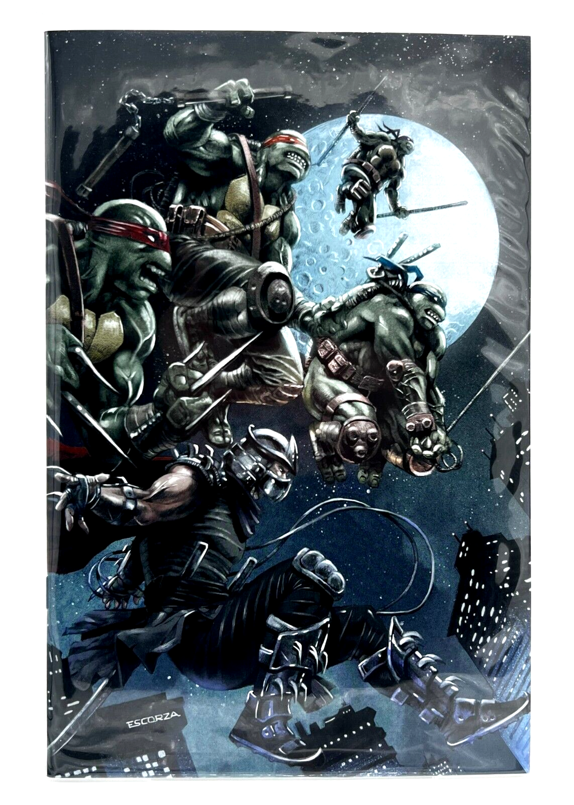 TMNT: THE ARMAGEDDON GAME #1 ESCORZA BROTHERS VIRGIN NYCC 22 LIMITED EDITION 500