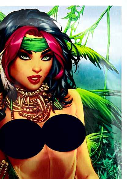 Prey For The Sinner #3 Savage Land EBAS VIRGIN METAL LIMITED EDITION #2/10