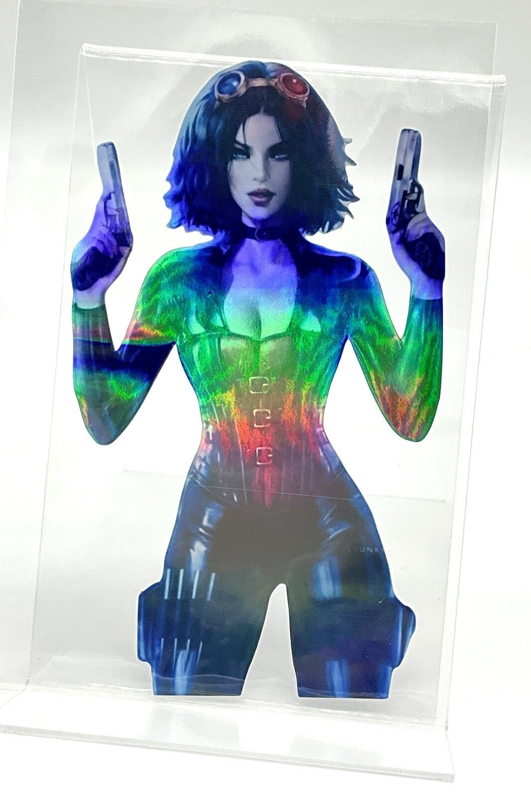 UNDERWORLD CELINE HOLOGRAPHIC PREMIUM STICKER  4” X 6” STICKER KATE BECKENSALE