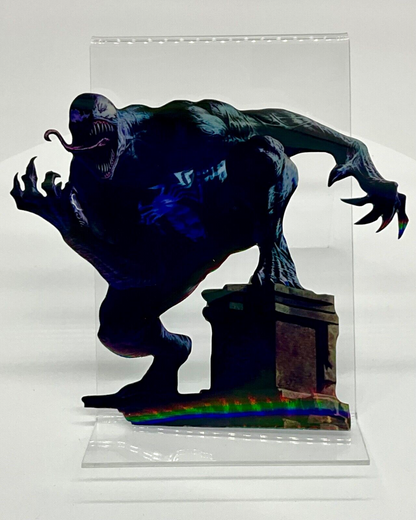 VENOM HOLOGRAPHIC PREMIUM VINYL STICKER 6x5 INCHES MARVEL SPIDER-MAN