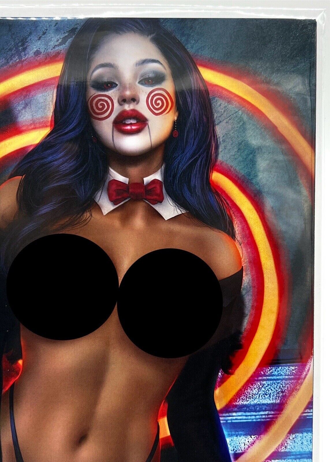 PUMPKIN #2 JIGSAW SAW MOVIE COSPLAY SUN KHAMUNAKI VIRGIN FOL LIMITED EDITION 3O